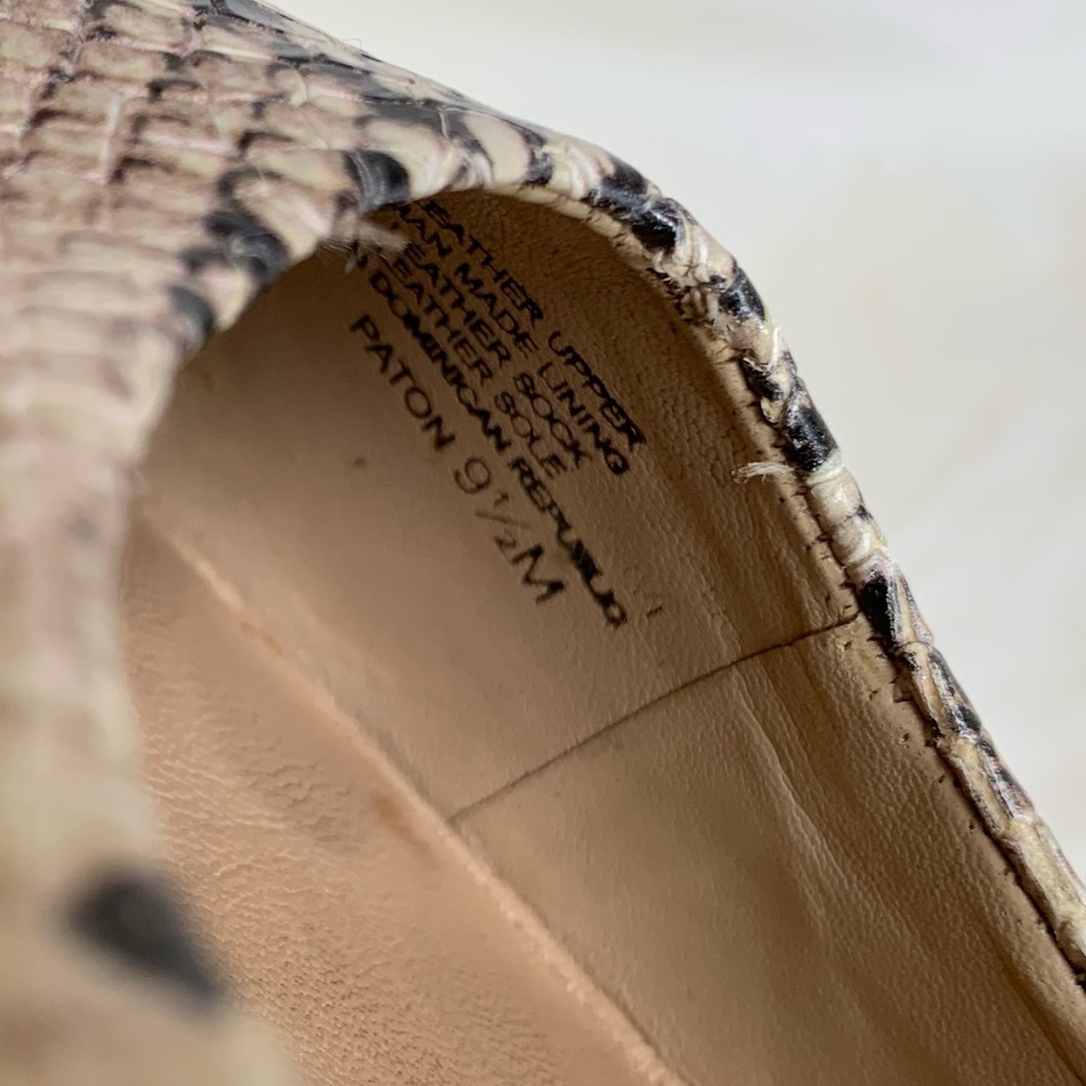 Antonio Melani Paton Snake Reptile Python Print L… - image 3